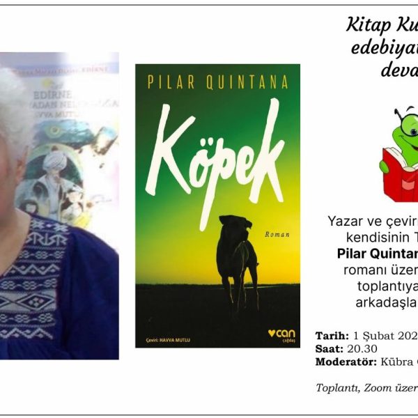 Kitap Kurtları Kulübü Edebiyat Sohbetleri: Havva Mutlu ile “Köpek”