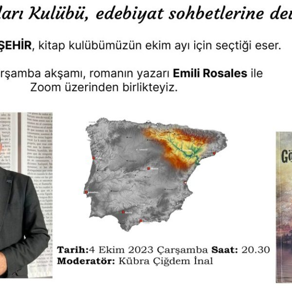 Kitap Kurtları Kulübü Edebiyat Sohbetleri: Emili Rosales ile “Görünmez Şehir”