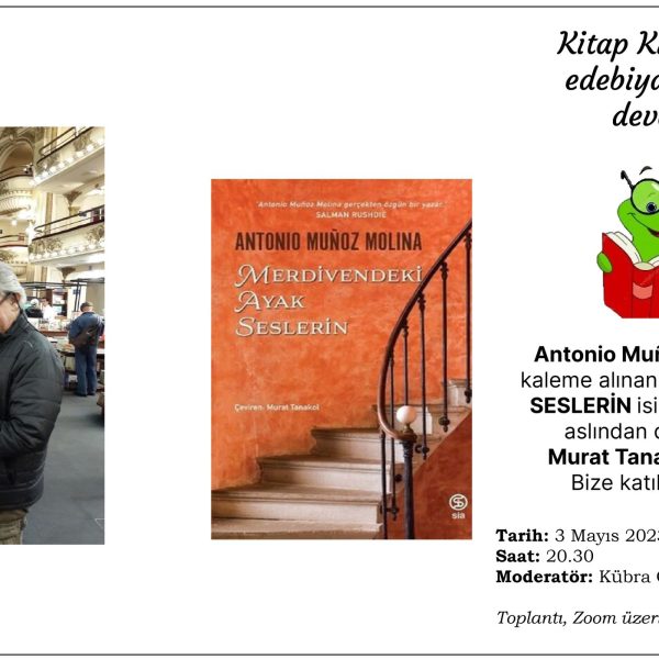 Kitap Kurtları Kulübü Edebiyat Sohbetleri: Murat Tanakol ile “Merdivendeki Ayak Seslerin”