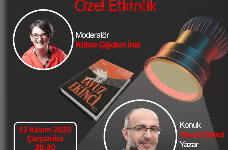 Kitap Kurtları Kulübü Özel Etkinliği – Yavuz Ekinci