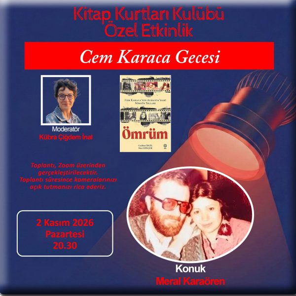 Kitap Kurtları Kulübü Özel Etkinlik – Cem Karaca Gecesi